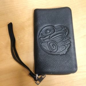 Indigenous Eagle design by Doug LaFortune wallet